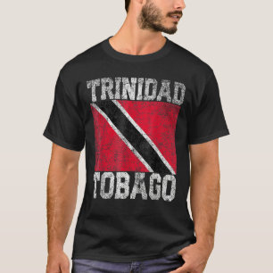 Camiseta Bandeira do Orgulho Nacional de Trinidad e Tobago