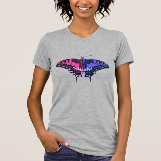 Camiseta Bandeira do Orgulho Omnisexual (Frente)