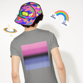 Camiseta Bandeira do Orgulho Onissexual Gradiente – Bandeir