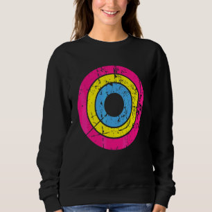 Camiseta Bandeira do Orgulho Pansexual LGBTQ Círculo LGBTQI