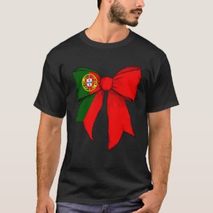Camiseta Bandeira do Orgulho Português de Portugal Menina C