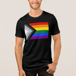 Camiseta Bandeira do Orgulho Progressivo SlipperyJoe's seis