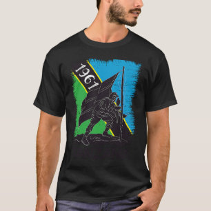 Camiseta Bandeira do Orgulho Tanzaniano Kili