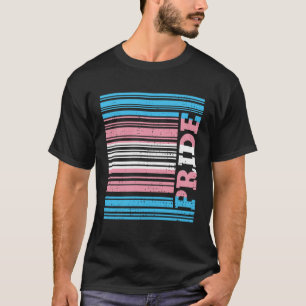 Camiseta Bandeira do Orgulho Transgênero LGBT Trans Gay Les