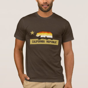 Camiseta Bandeira do Orgulho Urso California Urso