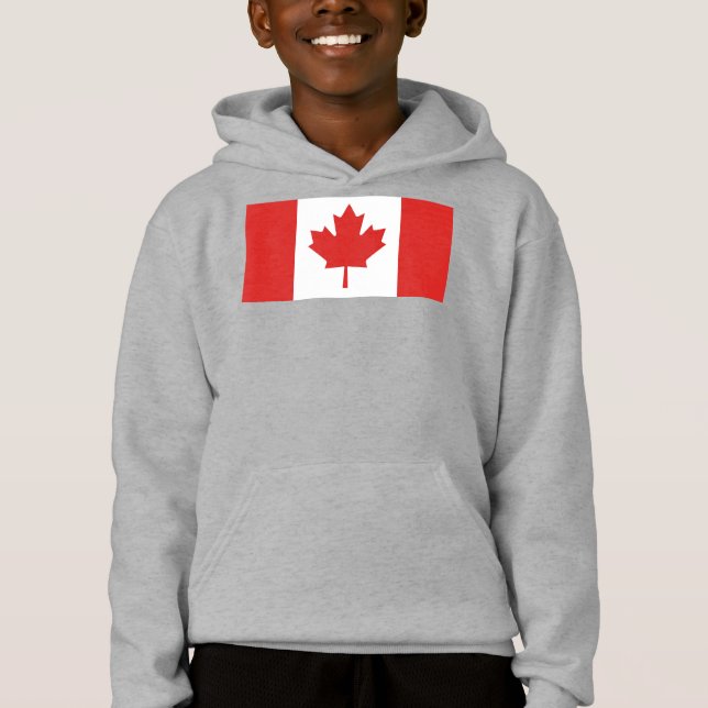 Camiseta Bandeira do país Canadá (Frente)