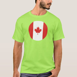 Camiseta Bandeira do país Canadá