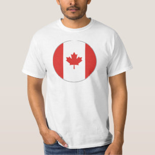Camiseta Bandeira do país Canadá