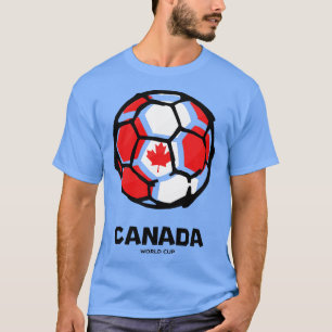 Camiseta Bandeira do país Canadá