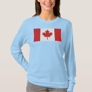 Camiseta Bandeira do país Canadá