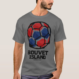 Camiseta Bandeira do País da Ilha Bouvet