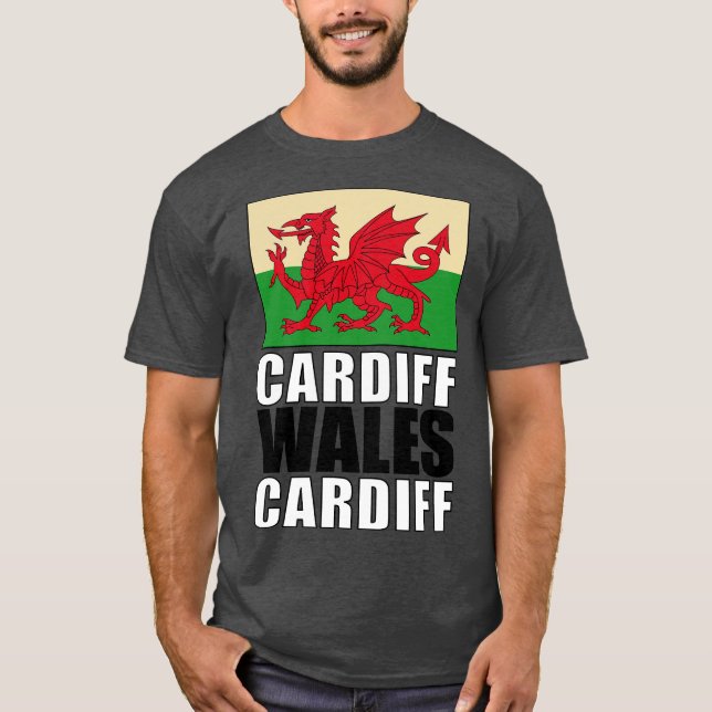 Camiseta Bandeira do País de Gales (Frente)