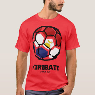 Camiseta Bandeira do País Kiribati