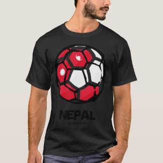 Camiseta Bandeira do País Nepal