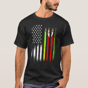 Camiseta Bandeira do país Patriot American Groot Country US