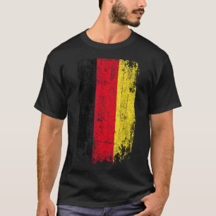 Camiseta Bandeira do País Souvenir Grunge Bandeira Alemanha