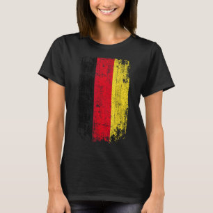 Camiseta Bandeira do País Souvenir Grunge Bandeira Alemanha