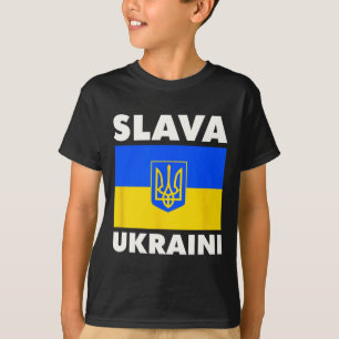 Camiseta Bandeira do País Ucrânia Orgulho Slava Ukraini 2
