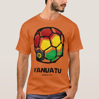 Camiseta Bandeira do País Vanuatu