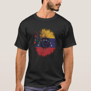Camiseta Bandeira do país Venezuela Bandeira venezuelana Su