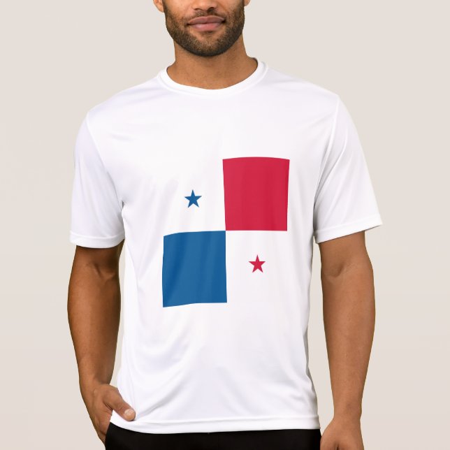Camiseta Bandeira do Panamá (Frente)