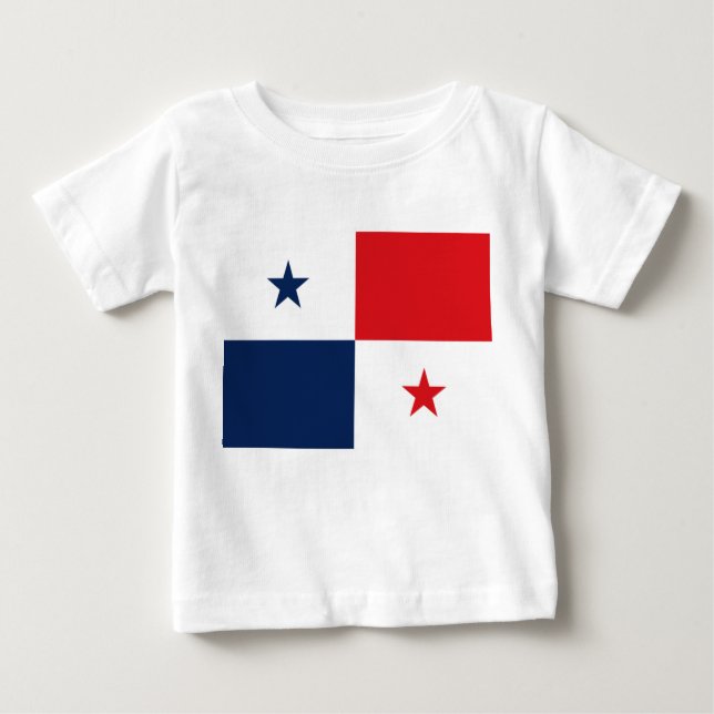 Camiseta Bandeira do Panamá (Frente)