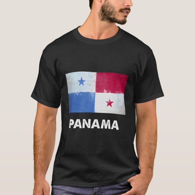 Camiseta Bandeira do Panamá Panaian (Frente)