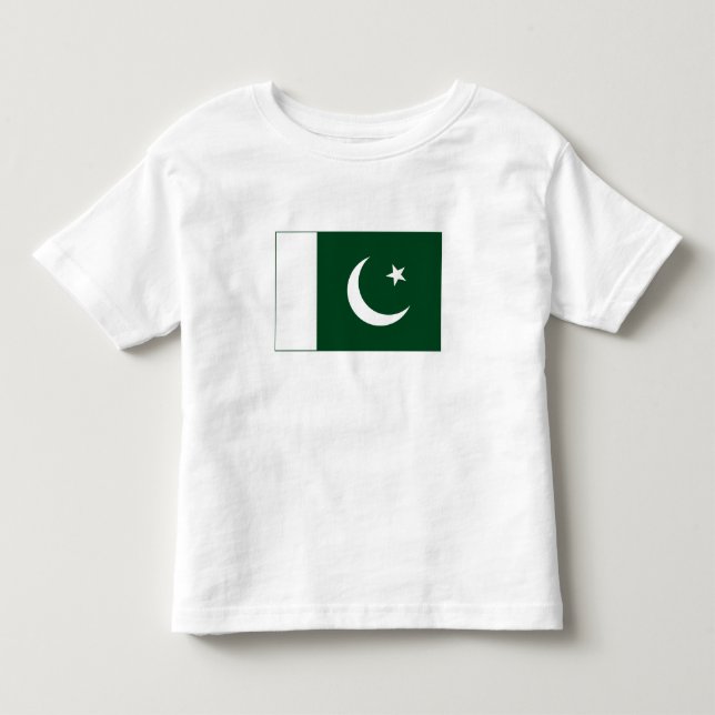 Camiseta Bandeira do Paquistão (Frente)