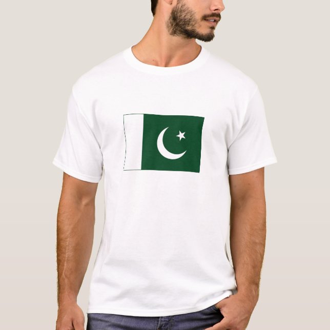 Camiseta Bandeira do Paquistão (Frente)