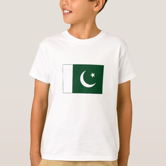 Camiseta Bandeira do Paquistão (Frente)