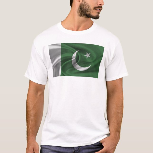 Camiseta Bandeira do Paquistão (Frente)