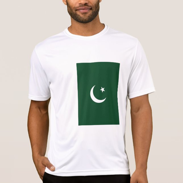 Camiseta bandeira do Paquistão (Frente)