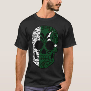 Camiseta Bandeira do Paquistão Caveira de Açúcar Paquistan