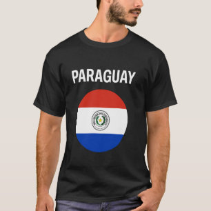 Camiseta Bandeira do Paraguai Moderna