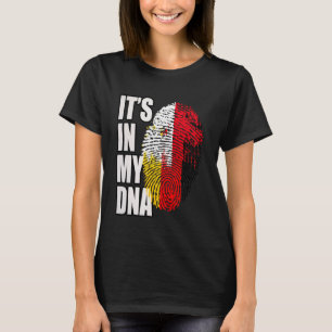 Camiseta Bandeira do Patrimônio Alemão e da Indonésia