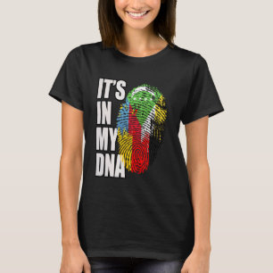 Camiseta Bandeira do Patrimônio Alemão e do Comoran do DNA