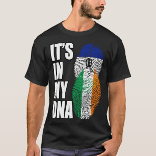 Camiseta Bandeira do Patrimônio da Herança do DNA da Irland