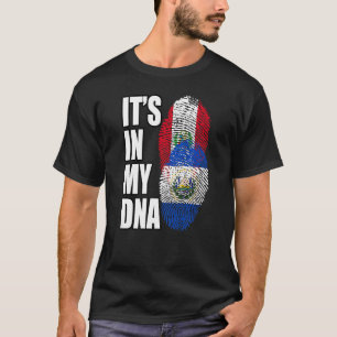 Camiseta Bandeira Do Patrimônio Da Mistura Peruana E Salvad
