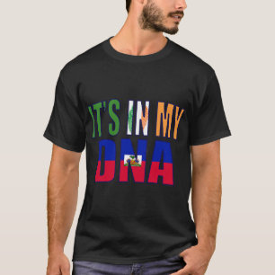 Camiseta Bandeira do Patrimônio da Perfeição do DNA da Irla