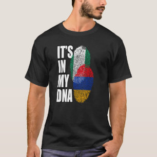 Camiseta Bandeira do Patrimônio de DNA Misto Armênio e Nige