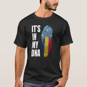 Camiseta Bandeira do Patrimônio DNA Misto Chadiano e Micron