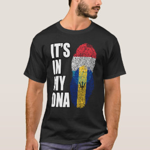 Camiseta Bandeira do Patrimônio DNA Misto Luxemburguês e Ba
