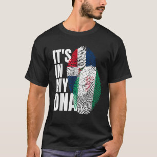 Camiseta Bandeira do Patrimônio do DNA Mistério Dominicano 