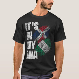 Camiseta Bandeira do Patrimônio do DNA Mistério Dominicano 