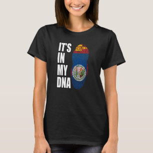 Camiseta Bandeira do Patrimônio do DNA Misturado Beliziano