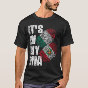 Camiseta Bandeira Do Patrimônio Do DNA Mix Peruano E Italia
