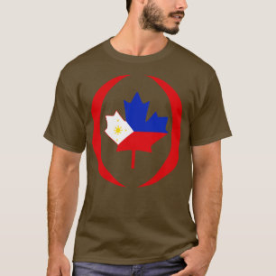 Camiseta Bandeira do Patrimônio Multinacional Canadiano Fil