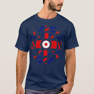 Camiseta Bandeira do Patrimônio Multinacional Japonês Britâ
