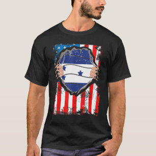 Camiseta Bandeira do Patriota das Honduras Americanas Hondu
