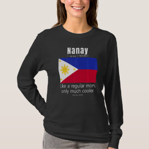 Camiseta Bandeira do Patriota Filipino Americano Dia das Mã